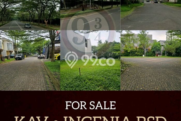 Tanah Dijual Area Strategis di BSD Tangerang 228m2 Tanah Dijual Area Strategis di BSD Tangerang 228m2