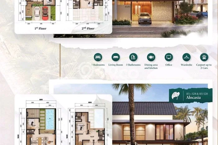Rumah Elit LB 128m2 Siap Pakai Desain Elegan di Batam Centre, Batam Rumah Elit LB 128m2 Siap Pakai Desain Elegan di Batam Centre, Batam
