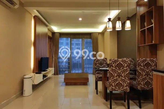 Siap Huni Apartemen di Jakarta Pusat 2 Kamar & 1 Kamar Mandi, Luas 96m2 Siap Huni Apartemen di Jakarta Pusat 2 Kamar & 1 Kamar Mandi, Luas 96m2