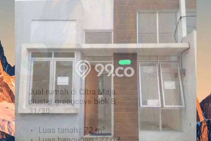 Rumah Modern LB/LT 27m2/72m2 Dijual Area Citra Maja Raya, Tangerang Rumah Modern LB/LT 27m2/72m2 Dijual Area Citra Maja Raya, Tangerang