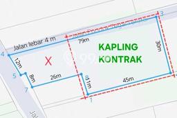 Lahan untuk Disewa di Badung Luas 1000m2 Lahan untuk Disewa di Badung Luas 1000m2