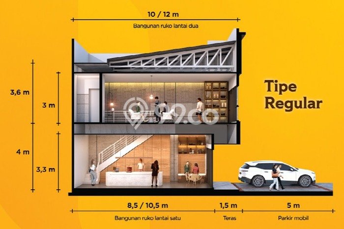 Ruko Dijual di Legok Tangerang dengan Luas Bangunan 90m2 Ruko Dijual di Legok Tangerang dengan Luas Bangunan 90m2
