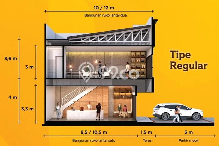 Unit Ruko Dijual di Curug Tangerang 90m2 Unit Ruko Dijual di Curug Tangerang 90m2