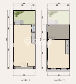 Unit Ruko Dijual di Cisauk Tangerang Luas Bangunan 98m2 Unit Ruko Dijual di Cisauk Tangerang Luas Bangunan 98m2