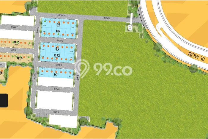 Rumah Strategis Modern Lb 99m2 di Pagedangan, Tangerang Rumah Strategis Modern Lb 99m2 di Pagedangan, Tangerang