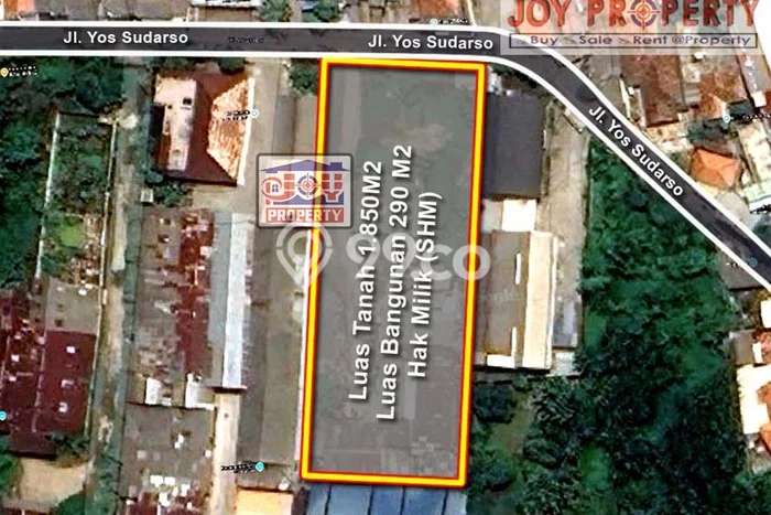 Gudang Paling Dicari LB 290m2 Dijual di Benda Gudang Paling Dicari LB 290m2 Dijual di Benda