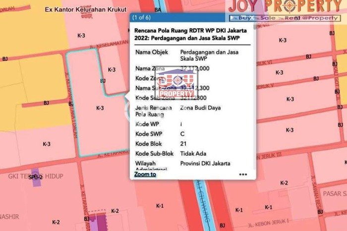 Tanah Kavling Dijual di Tamansari, Jakarta Barat dengan Luas Tanah 3593m2 Tanah Kavling Dijual di Tamansari, Jakarta Barat dengan Luas Tanah 3593m2