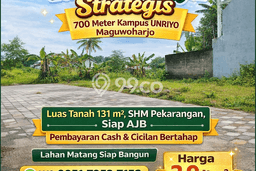Tanah Kavling Dijual di Maguwoharjo, Yogyakarta dengan Luas Tanah 131m2 Tanah Kavling Dijual di Maguwoharjo, Yogyakarta dengan Luas Tanah 131m2