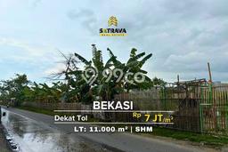 Untuk Dijual Tanah di Bekasi, Luas 11000m2 SHM Untuk Dijual Tanah di Bekasi, Luas 11000m2 SHM