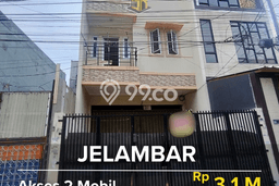 Untuk Dijual! Ruko di Jelambar Jakarta Barat LT 101m2 / LB 240m2 Kawasan Strategis Untuk Dijual! Ruko di Jelambar Jakarta Barat LT 101m2 / LB 240m2 Kawasan Strategis