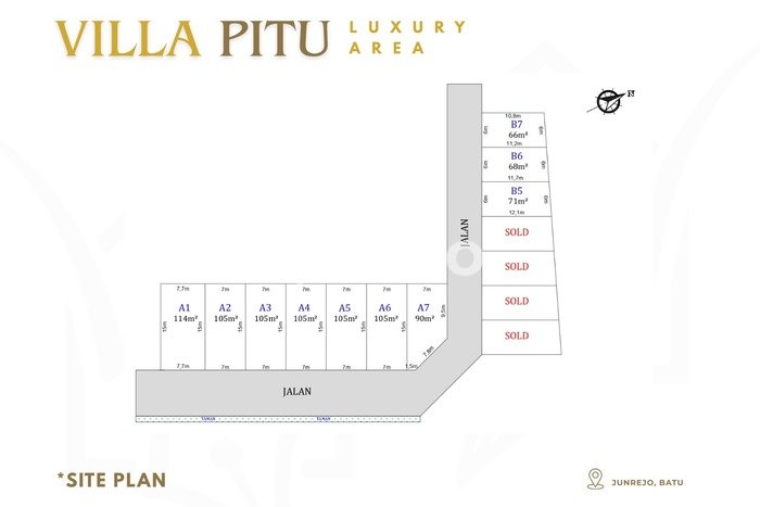 Investasi Menjanjikan! Vila Kawasan Malang Kota, Area 105m2m², Dekat Mudah Pusat Kota Investasi Menjanjikan! Vila Kawasan Malang Kota, Area 105m2m², Dekat Mudah Pusat Kota
