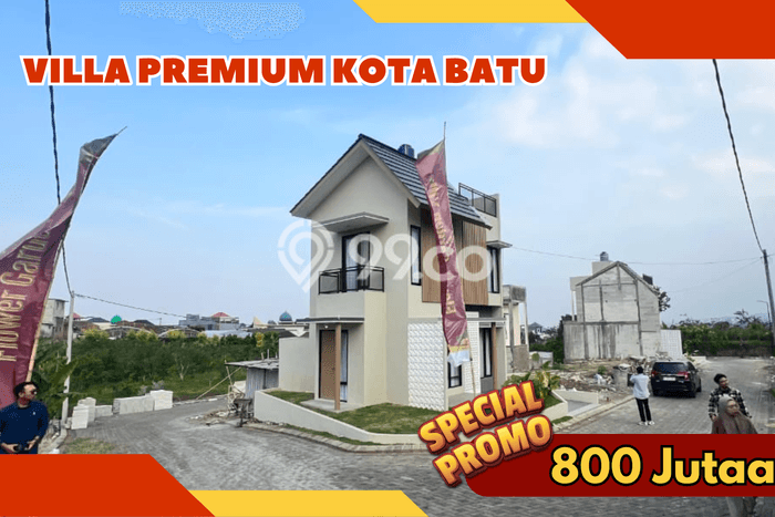 Vila di Malang Kota, Area 60m2m², Akses ke berbagai keperluan Vila di Malang Kota, Area 60m2m², Akses ke berbagai keperluan