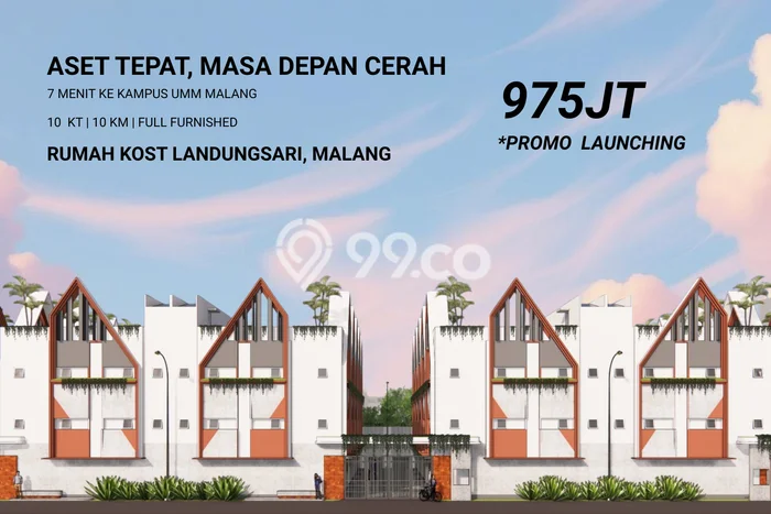 Rumah Strategis Modern Lb 130m2 di Dau, Malang Rumah Strategis Modern Lb 130m2 di Dau, Malang