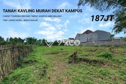 Tanah untuk Dijual di Dau Malang Luas 75m2 Tanah untuk Dijual di Dau Malang Luas 75m2