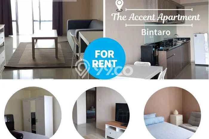 Apartemen Disewakan 2 Kamar Murah Siap Huni di Tangerang Selatan, Luas 77m2 Apartemen Disewakan 2 Kamar Murah Siap Huni di Tangerang Selatan, Luas 77m2