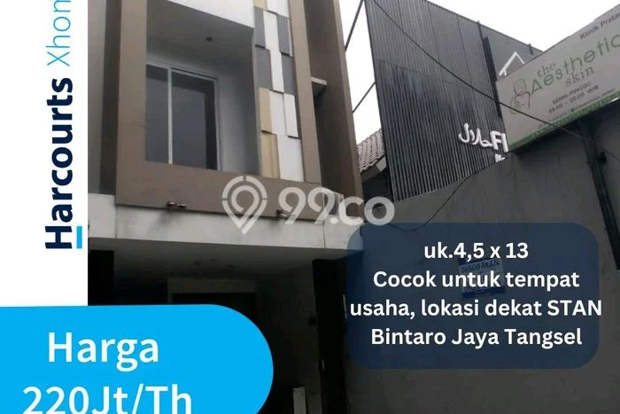 Unit Ruko Tersedia di Bintaro Spesifikasi LB 175m2 Unit Ruko Tersedia di Bintaro Spesifikasi LB 175m2