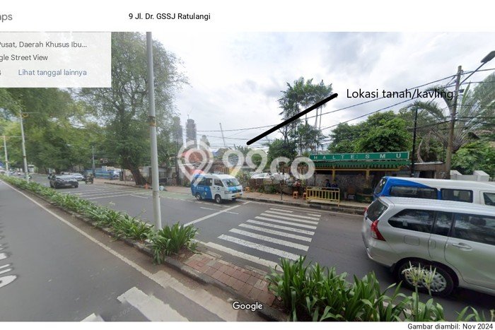 Lahan untuk Dijual Lokasi Menteng, Jakarta Pusat Luas 2623m2 - Lahan untuk Dijual Lokasi Menteng, Jakarta Pusat Luas 2623m2 -