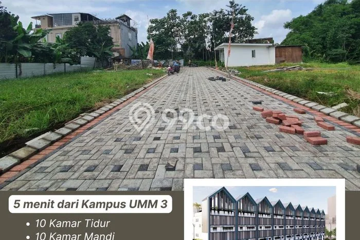 Dijual Rumah Kost di Tlogomas, Malang, 8 KT, 8 KM, Bangunan 128m2 Dijual Rumah Kost di Tlogomas, Malang, 8 KT, 8 KM, Bangunan 128m2