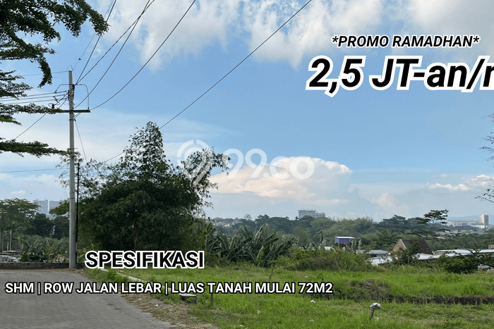 Untuk Dijual Tanah 72m2 di Malang Kota, Malang Untuk Dijual Tanah 72m2 di Malang Kota, Malang