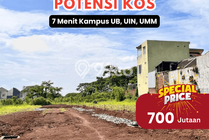 Kavling Tanah untuk Dijual di Malang Kota, Malang, Luas 224m2 Kavling Tanah untuk Dijual di Malang Kota, Malang, Luas 224m2