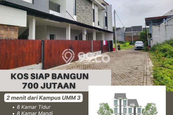 Kost untuk Dijual di Merjosari Punya 10 Kamar Kost untuk Dijual di Merjosari Punya 10 Kamar