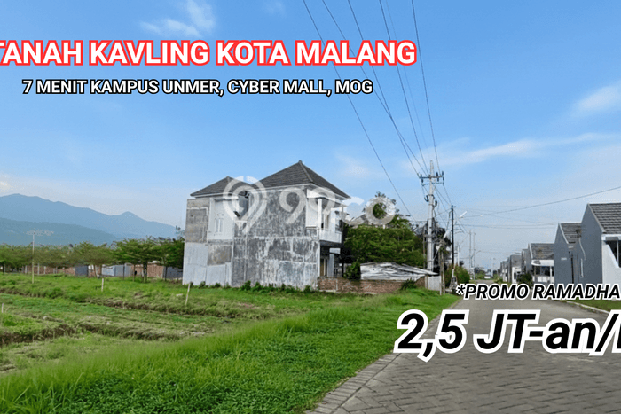Untuk Dijual Tanah 72m2 di Malang Kota, Malang Untuk Dijual Tanah 72m2 di Malang Kota, Malang