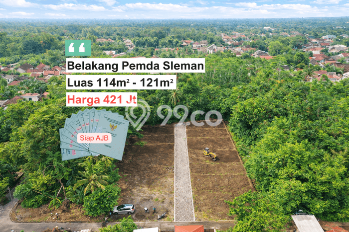 Lahan Kosong Dijual di Ngaglik, Sleman, Luas 119m2 Area Strategis Lahan Kosong Dijual di Ngaglik, Sleman, Luas 119m2 Area Strategis