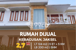 Ready to Use! Luxury House LT 124m2 Desain Modern di Kebagusan Ready to Use! Luxury House LT 124m2 Desain Modern di Kebagusan