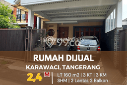 Dijual Cepat Rumah Bagus Siap Huni LB 75m2 di Karawaci, Tangerang Dijual Cepat Rumah Bagus Siap Huni LB 75m2 di Karawaci, Tangerang