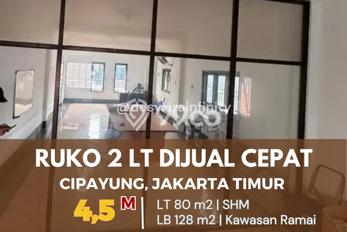 Ruko Dijual di Cipayung Jakarta Timur dengan LB 128m2 Ruko Dijual di Cipayung Jakarta Timur dengan LB 128m2