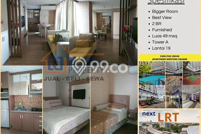 Apartemen Disewa Murah 2 KT / 1 KM di Senen, Jakarta Pusat Apartemen Disewa Murah 2 KT / 1 KM di Senen, Jakarta Pusat