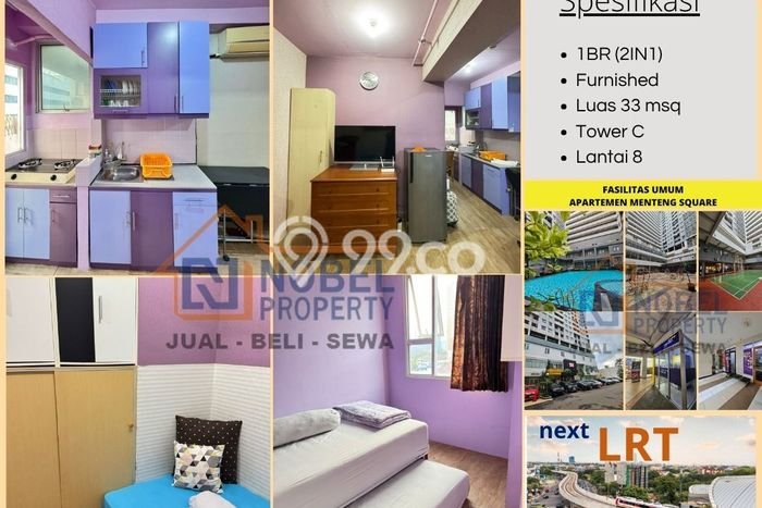 Sewa Sekarang Apartemen Strategis 2 KT, 1 KM di Kawasan Senen Sewa Sekarang Apartemen Strategis 2 KT, 1 KM di Kawasan Senen
