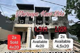 Rumah Modern 3 Kamar LT 80m2 di Meruya Rumah Modern 3 Kamar LT 80m2 di Meruya