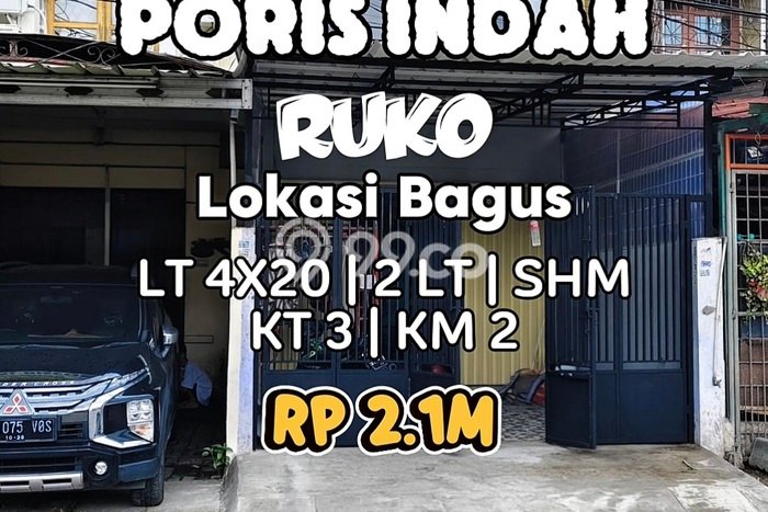 Untuk Dijual! Ruko di Poris Tangerang LT 80m2 / LB 150m2 Kawasan Strategis Untuk Dijual! Ruko di Poris Tangerang LT 80m2 / LB 150m2 Kawasan Strategis