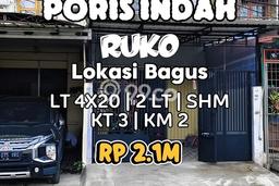 Untuk Dijual! Ruko di Poris Tangerang LT 80m2 / LB 150m2 Kawasan Strategis Untuk Dijual! Ruko di Poris Tangerang LT 80m2 / LB 150m2 Kawasan Strategis