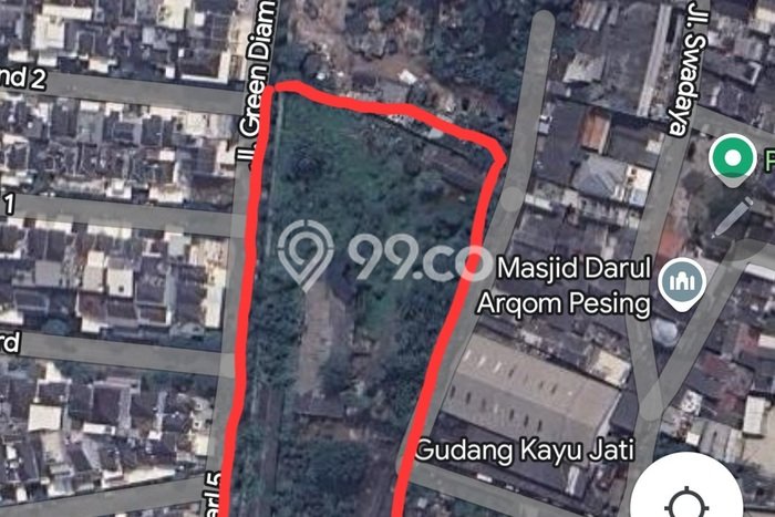 Tanah Dijual Area Strategis di Angke Jakarta Barat 9000m2 Tanah Dijual Area Strategis di Angke Jakarta Barat 9000m2