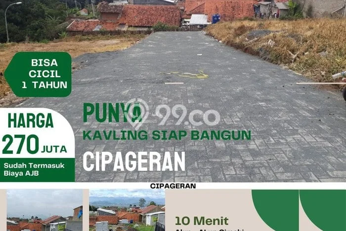 Tanah Kavling di Cimahi Utara Dijual dengan Luas 72m2 Tanah Kavling di Cimahi Utara Dijual dengan Luas 72m2