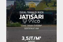 Tanah untuk Dijual di Mijen Semarang Luas 5458m2 Tanah untuk Dijual di Mijen Semarang Luas 5458m2