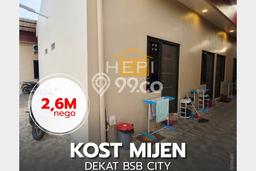 Unit Kost Dijual di Mijen dengan 13 Kamar Tidur & Luas Bangunan 180m2 Unit Kost Dijual di Mijen dengan 13 Kamar Tidur & Luas Bangunan 180m2