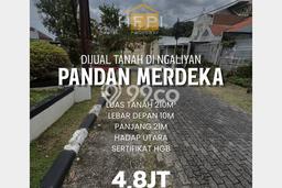 Jarang Ada! Tanah di Ngaliyan Punya Luas 210m2 - Jarang Ada! Tanah di Ngaliyan Punya Luas 210m2 -