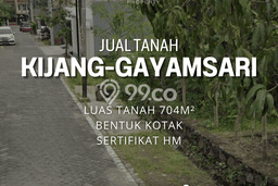 Lahan untuk Dijual Lokasi Gayamsari, Semarang Luas 704m2 SHM Lahan untuk Dijual Lokasi Gayamsari, Semarang Luas 704m2 SHM