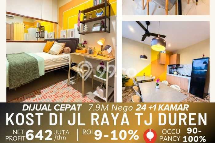 Tersedia Rumah Kost di Tanjung Duren, Jakarta Barat 25 Kamar Tersedia Rumah Kost di Tanjung Duren, Jakarta Barat 25 Kamar