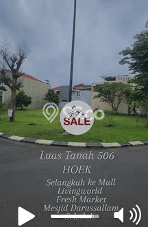 Tanah Premium Kawasan Kota Wisata, Luas 506m², Cocok untuk Investasi Tanah Premium Kawasan Kota Wisata, Luas 506m², Cocok untuk Investasi