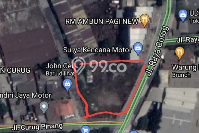 Tanah Siap Pakai Disewakan di Curug, Tangerang, Luas 2000m2 Tanah Siap Pakai Disewakan di Curug, Tangerang, Luas 2000m2