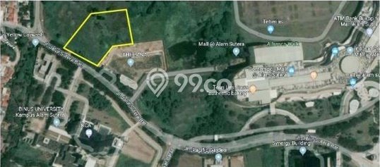 Dijual Tanah Lokasi Alam Sutera, Tangerang Seluas 7598m2 Dijual Tanah Lokasi Alam Sutera, Tangerang Seluas 7598m2