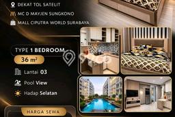 Apartemen Minimalis untuk Disewa, 0 Kamar di Surabaya Apartemen Minimalis untuk Disewa, 0 Kamar di Surabaya