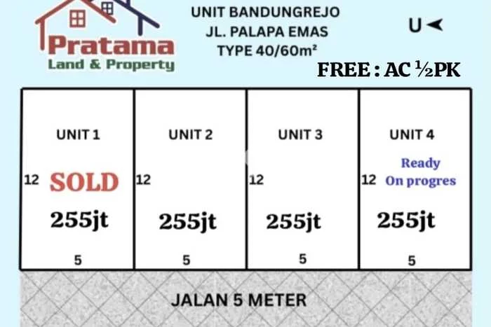 Dijual Rumah Siap Huni di Mranggen Demak Harga Rp 265 Ribu LT 62m2 Dijual Rumah Siap Huni di Mranggen Demak Harga Rp 265 Ribu LT 62m2