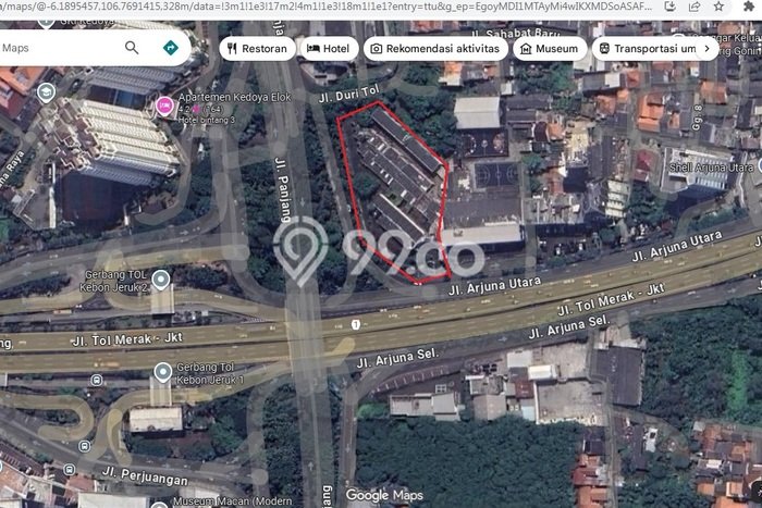 Unit Gudang Paling Strategis di Kebon Jeruk Jakarta Barat dengan LB 814m2 Unit Gudang Paling Strategis di Kebon Jeruk Jakarta Barat dengan LB 814m2