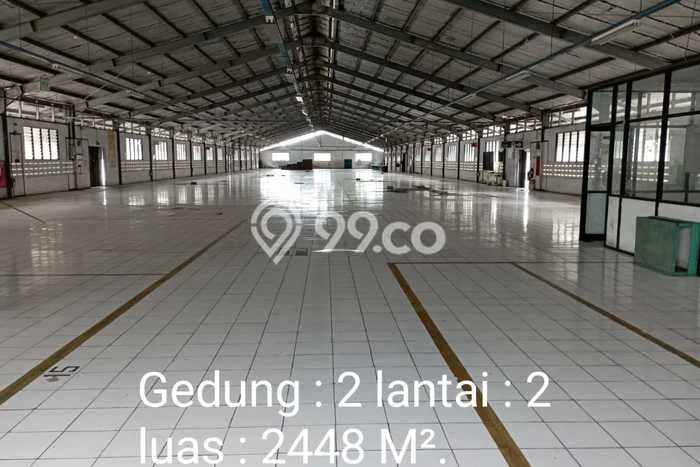 Gudang Dijual di Prime Area Tangerang Luas 22483m2 Gudang Dijual di Prime Area Tangerang Luas 22483m2