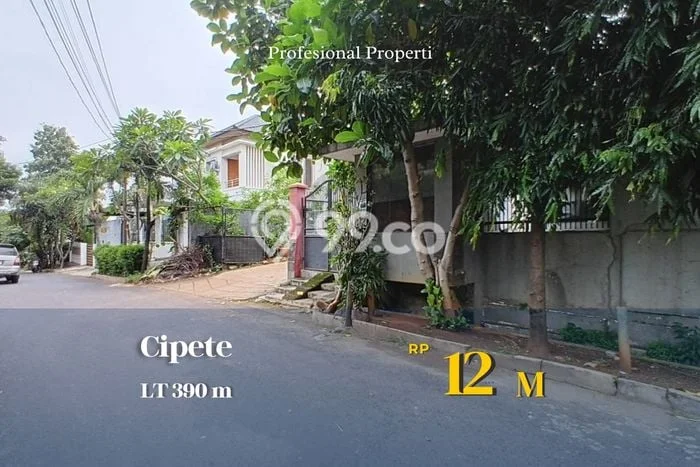 Kavling Tanah untuk Dijual di Cipete, Jakarta Selatan, Luas 390m2 Kavling Tanah untuk Dijual di Cipete, Jakarta Selatan, Luas 390m2